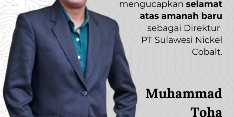 Ucapan Selamat Atas Jabatan Baru oleh Kakanda Muhammad Toha