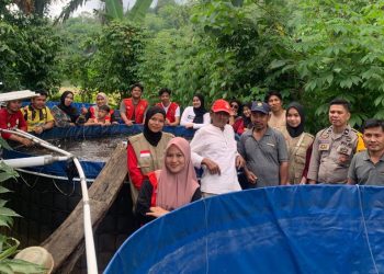 Mahasiswa KKNT Unhas Kenalkan Akuaponik, Solusi Untuk Ketahanan Pangan Desa Lonjoboko