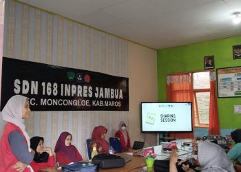 Workshop KKN-T Unhas Tingkatkan Gaya Mengajar untuk Generasi Z dan Alpha di SDN 168 Jambua