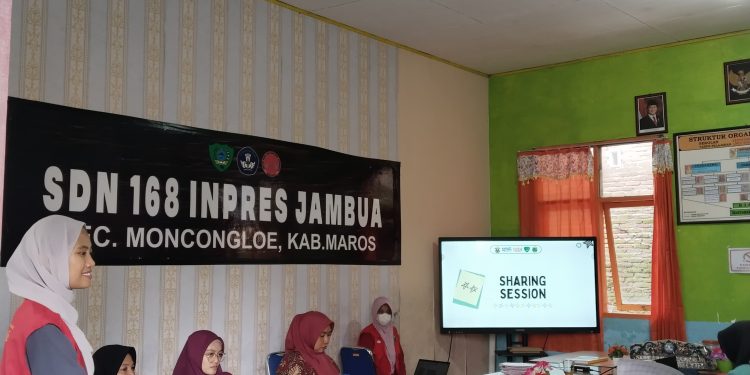 Workshop KKN-T Unhas Tingkatkan Gaya Mengajar untuk Generasi Z dan Alpha di SDN 168 Jambua