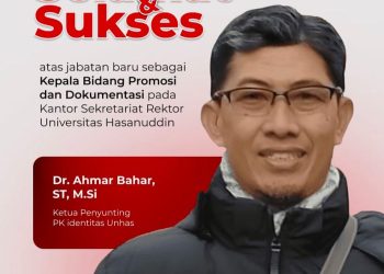 Ucapan Selamat kepada Dr Ahmad Bahar atas Jabatan Baru
