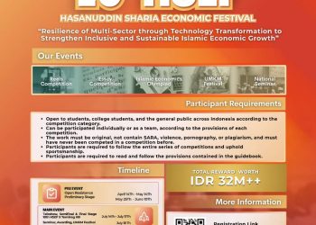HSEF X Temilreg XIII Kembali Hadirkan Ajang Kompetisi Ekonomi Syariah Nasional