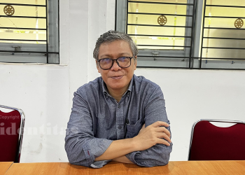 Kepala Program Studi S3 Sosiologi Fakultas Ilmu Sosial dan Ilmu Politik (FISIP) Universitas Hasanuddin (Unhas), Dr Rahmat Muhammad MSi. Foto: IDENTITAS/Nurul Fathiyah