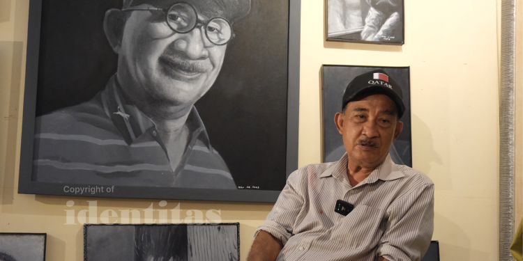 Potret Siswadi Abustam. Foto: IDENTITAS/Wahyu Alim Syah.