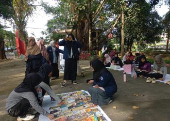 Tumbuhkan Budaya Literasi Kolektif, FLP Unhas Adakan Lingkar Buku