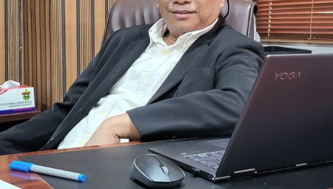 Guru Besar Manajemen Keuangan Unhas, Prof Mursalim Nohong. Foto: Dokumentasi Pribadi.