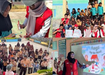 Mahasiswa KKN-PK Budayakan Sikat Gigi untuk Anak Desa Kayu Loe