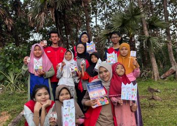 KKN-T Unhas Aktivitasi Literasi Anak Berbasis Isi Buku Bacaan di Desa Bilalang