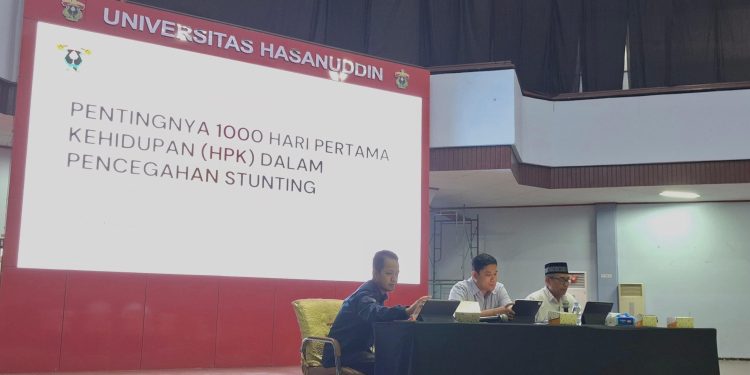 Pembekalan KKN Profesi Kesehatan Unhas Soroti Pentingnya Gizi Seimbang untuk Mencegah Stunting