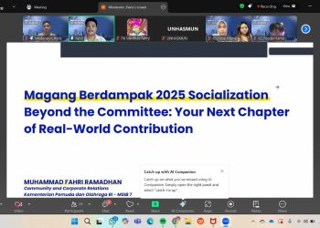 Unhas MUN Adakan Sosialisasi Berikan Tips Lolos Magang Berdampak