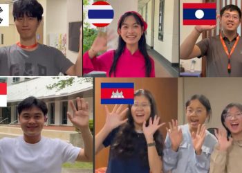 Potret Mahasiswa berbagi negara yang turut berpartisipasi aktif dalam kampanye brave voices untuk menghapus stigma, Selasa (22/07) Foto: Dokumentasi Pribadi