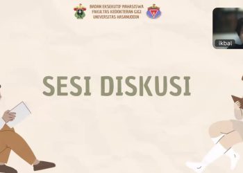 BEM FKG Unhas Ulas Sosok Gie dalam Bedah Buku Catatan Seorang Demonstran