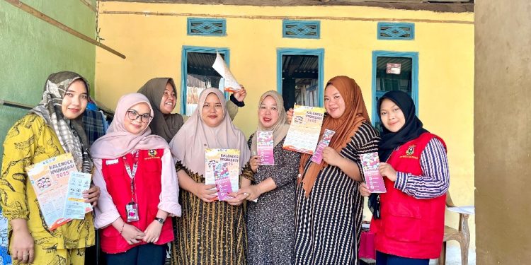 Mahasiswa KKN-PK Unhas Cegah Stunting Lewat Edukasi Imunisasi di Desa Bontomate’ne