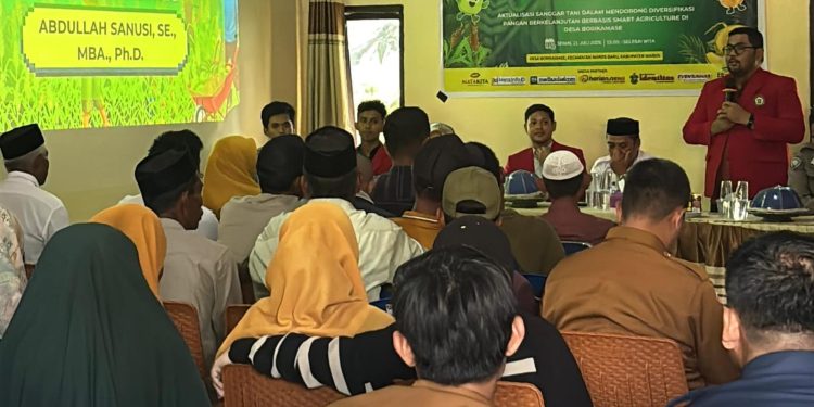 Sosialisasi ALLOTANI Jadi Langkah Awal Mahasiswa Unhas Kembangkan Pertanian Berkelanjutan