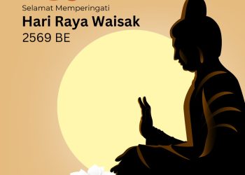 Ucapan: Selamat Memperingati Hari Raya Waisak 2569 BE