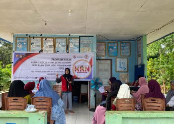 Dorong Kemandirian Ekonomi Keluarga, Mahasiswa KKN-T Unhas Sosialisasikan Manajemen Keuangan Rumah Tangga