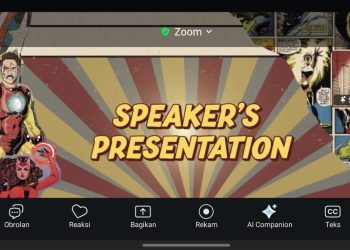 Siti Nuna Raisyah ketika menjadi narasumber pada diskusi HI Talks, via zoom meeting, Selasa, (05/08). Foto: Tangkapan Layar