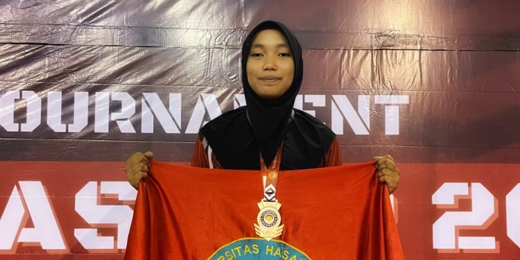 Mahasiswi FIB Sabet Emas, Raih Juara I Taekwondo Tingkat Nasional 2025