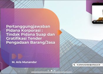 Bahas Pertanggungjawaban Pidana Korporasi, ALSA LC Unhas Gelar Kajian