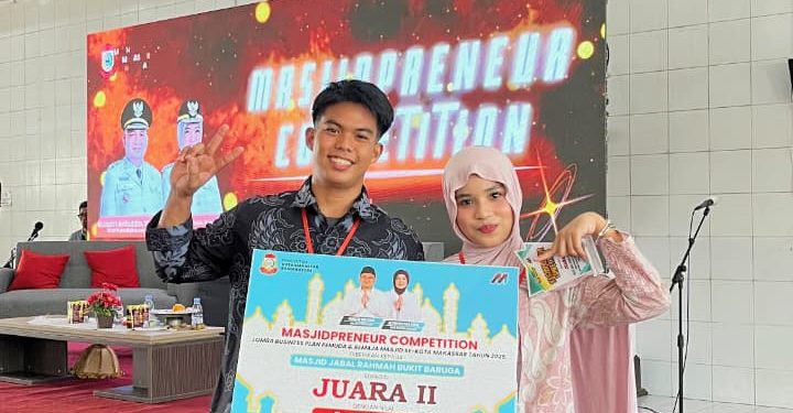 Mahasiswa FEB Unhas Berhasil Raih Juara 2 dalam Pertandingan Masjidpreneur Competition
