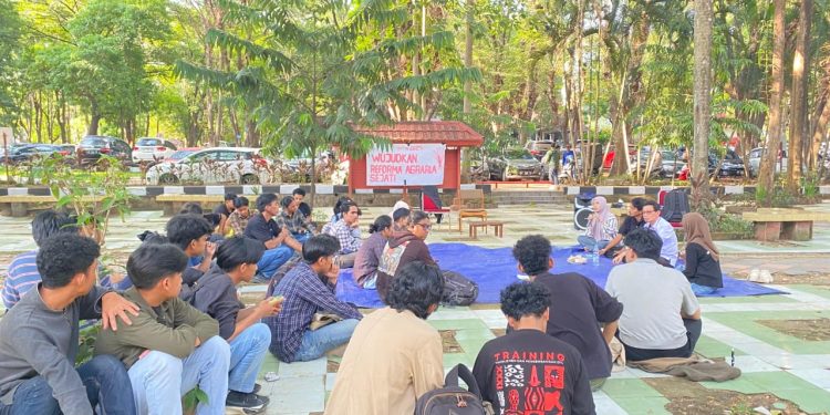 Wujudkan Agraria Sejati, BEM Faperta Gelar Diskusi Terbuka