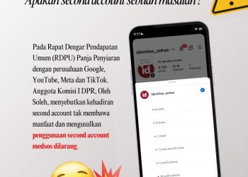 Infografis: Apakah Second Account Sebuah Masalah?