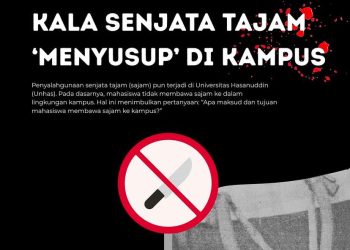 Infografis: Bundel Kala Senjata Tajam Menyusup di Kampus