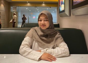 Nabila Rifqah Awaluddin, mahasiswa Fakultas Ilmu Budaya angkatan 2021. Foto: Dokumentasi Pribadi