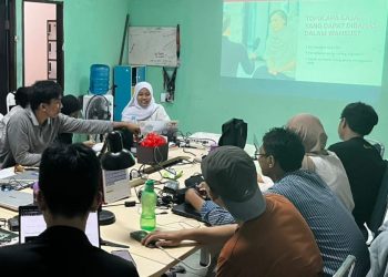 Kelas Wansus PK identitas Unhas di Rumah Kecil identitas, Selasa (30/09). Foto: IDENTITAS/Wahyu Alim Syah