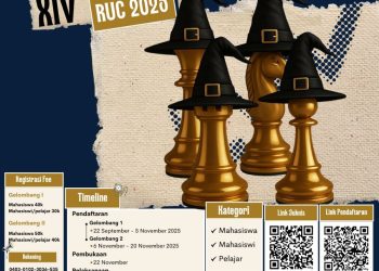 Poster Rektor Unhas Cup XIV 2025