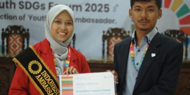 Mahasiswa FISIP Unhas Jadi Duta SDGs 2025 dengan Gagasan Pemberdayaan Perempuan