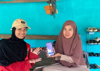 KKNT Unhas Adakan Pelatihan Pembuatan Akun Bisnis di E-Commerce di Desa Wewangriu