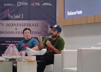 Pemeran Utama Tumbal Darah Dukung Aktor Muda pada Pra Event HFF 