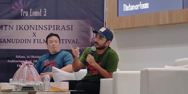 Pemeran Utama Tumbal Darah Dukung Aktor Muda pada Pra Event HFF 