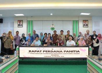 Rapat Perdana ICNPH 3 FKM Unhas Bahas Strategi dan Penguatan Kolaborasi Global
