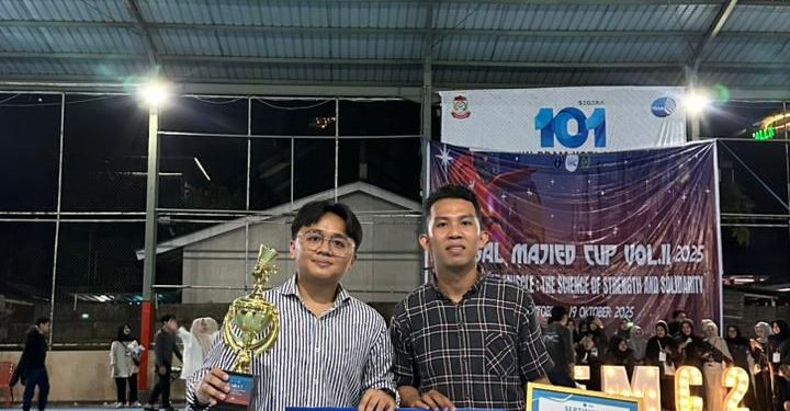 Mahasiswa FK Unhas Raih Juara 2 Faisal Majied Cup Kategori Ganda Putra