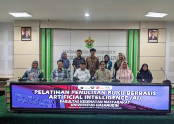 Pelatihan Penulisan Buku Berbasis AI Dorong Inovasi dan Literasi Digital FKM Unhas