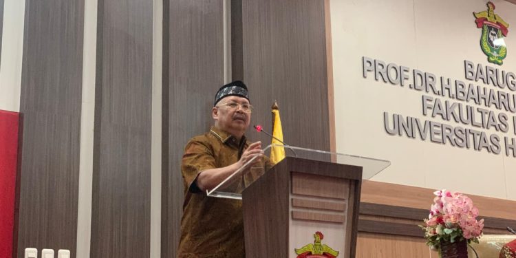 Lemdiklat Polri Hadiri Kuliah Umum, Sebut Hukum Sebagai Fakultas Peradaban