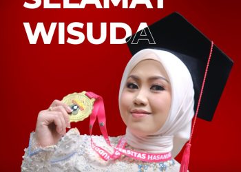 Ucapan Selamat Wisuda untuk Sekretaris PK identitas Unhas 2024