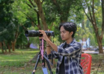 Ahmad Arga Nagarawan, peraih Juara 2 pada Lomba Fotografi PESIAR 2025 FT Unhas Kamis–Sabtu (13–15/11). Foto : Dokumentasi Pribadi.