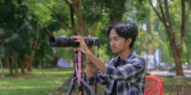 Ahmad Arga Nagarawan, peraih Juara 2 pada Lomba Fotografi PESIAR 2025 FT Unhas Kamis–Sabtu (13–15/11). Foto : Dokumentasi Pribadi.