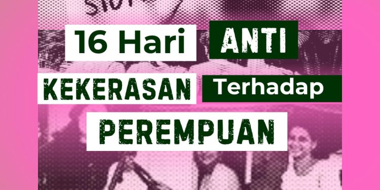 Infografis: 16 Hari Anti Kekerasan Terhadap Perempuan. Desain: IDENTITAS/Aynun Lutfiya