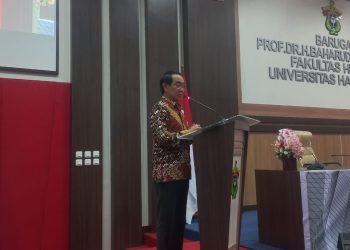 Potret peserta Wakaf Goes to Campus XVI tahun 2025 yang berlangsung di Aula Prof Baharuddin Lopa, FH Unhas, Selasa, (16/11). Foto: IDENTITAS/ Hidayat Mahdi Pahany